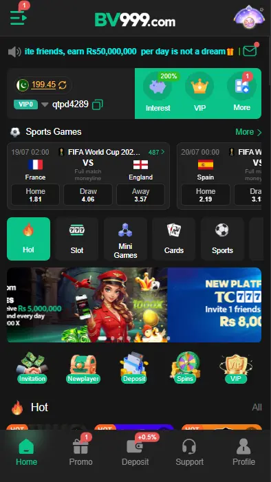 BV999 Game