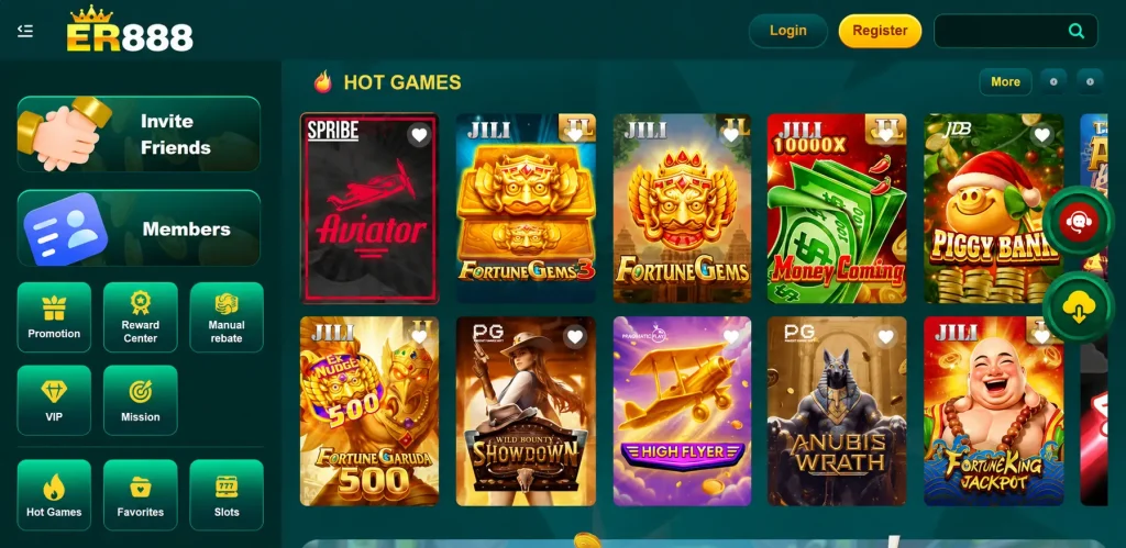 ER888 Game