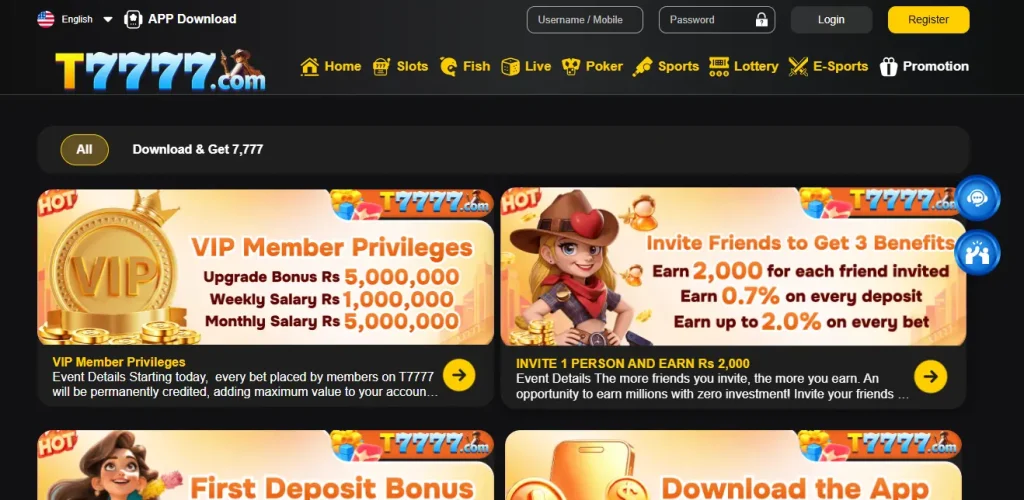 T7777 Game